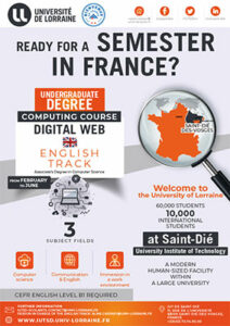 affiche Semester in France
