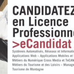 Candidatez en Licence professionnelle