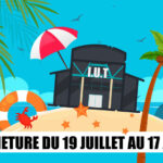 Congé d'été fermeture de l'IUT