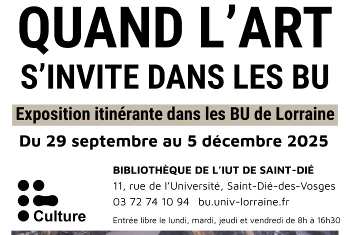 EXPO BU IUT de Saint-Dié