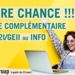 procédure complémentaire BUT GEII ou INFO