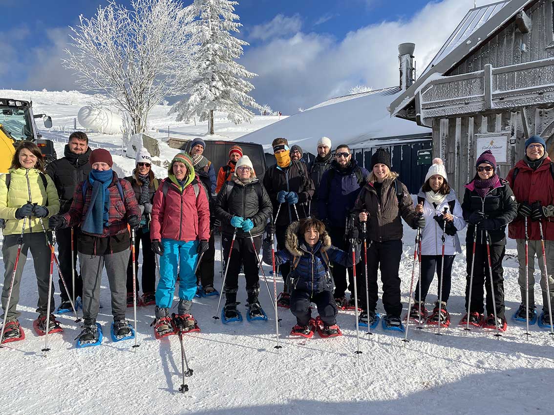 Sortie raquettes personnel- 30 ans IUT - janvier23