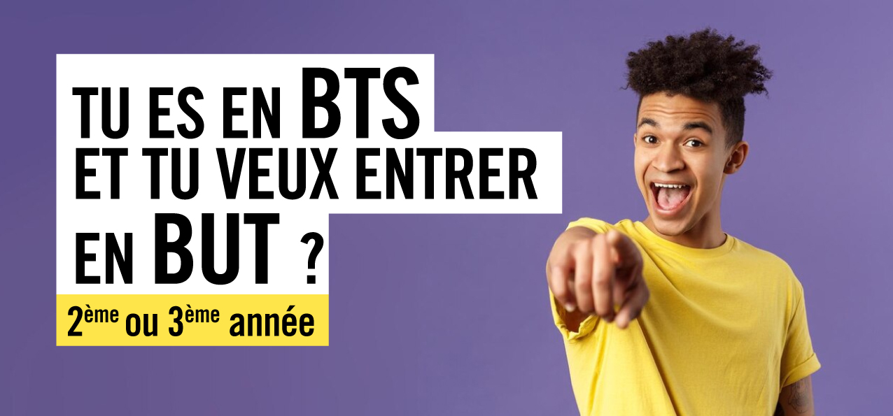 BTS candidater en BUT 2 et 3