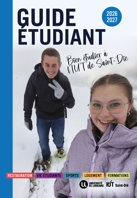 Guide étudiant 26/27 IUT de Saint-Dié