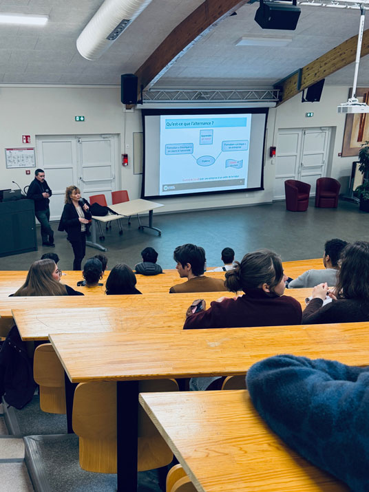 alternance à l'IUT de Saint-Dié