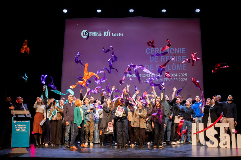 Cérémonie Remise de diplôme promotion 2025 IUT de Saint-Dié