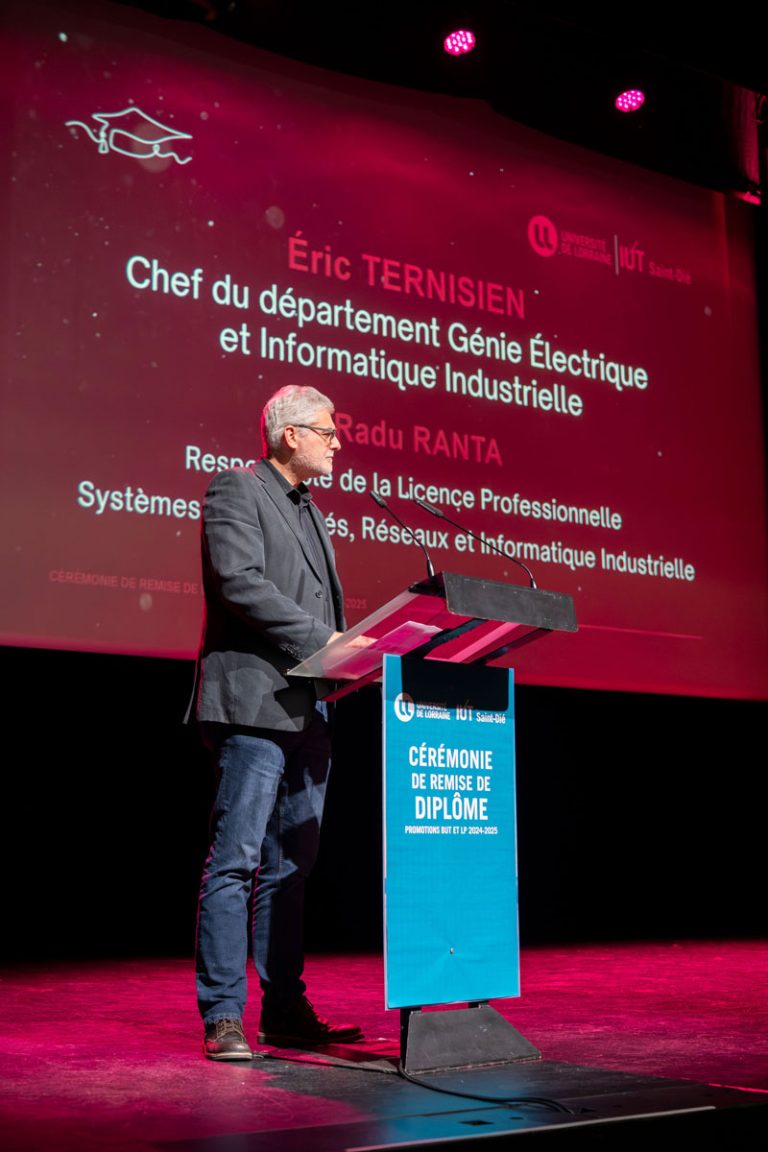 Cérémonie Remise de diplôme promotion 2025 IUT de Saint-Dié