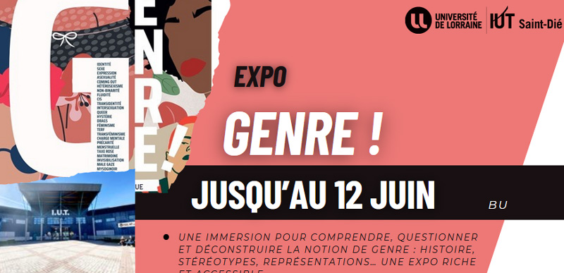 Expo BU IUT de Saint-Dié "Genre"